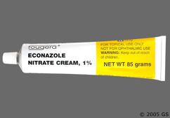 white - Econazole Nitrate 1% Topical Cream