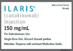 Ilaris Coupon - Ilaris 1ml of 150mg/ml vial