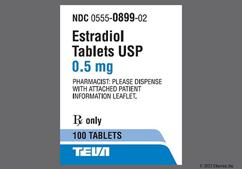 Estradiol Coupon - Estradiol 0.5mg tablet