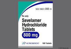 White Oblong L 66 - Sevelamer Hydrochloride 800mg Tablet