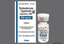 yellow - Testosterone Cypionate 200mg / mL in Oil for Injection