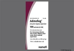 Admelog Coupon - Admelog 10ml of 100 units/ml vial