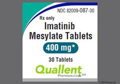 Orange-Brown Oval 400 - Imatinib Mesylate 400mg Tablet