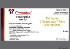 Cosentyx Coupon - Cosentyx 2 sensoready pens of 150mg/ml carton