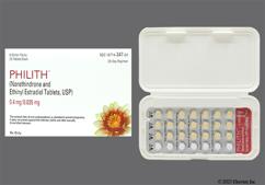 Philith Coupon - Philith 28 tablets of 0.4mg/0.035mg package