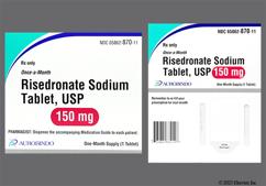 Blue Round 43 And Z - Risedronate Sodium 150mg Tablet