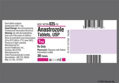 White Round Ahi - Anastrozole 1mg Tablet