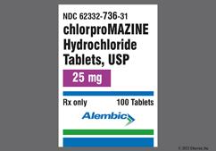 White Round J2 - Chlorpromazine Hydrochloride 25mg Tablet