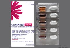 Citranatal Assure Coupon - Citranatal Assure 30 day of 35mg/1mg/300mg kit