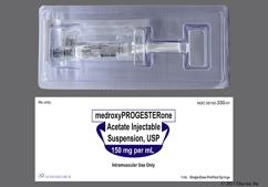 white - Medroxyprogesterone Acetate 150mg / mL Suspension for Injection