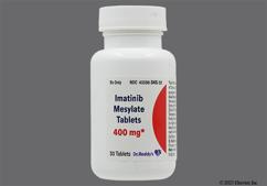 Orange-Brown Oval 4 - Imatinib Mesylate 400mg Tablet