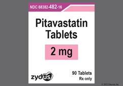 White Round 482 - Pitavastatin 2mg Tablet