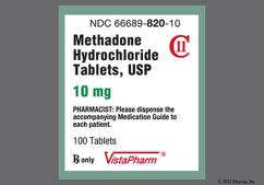 White Round E 131 - Methadone Hydrochloride 10mg Tablet