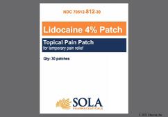 Lidocaine OTC Coupon - Lidocaine OTC 30 patches of 4% carton