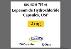 Brown C781 C781 - Loperamide Hydrochloride 2mg Capsule