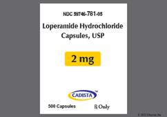 Brown C781 C781 - Loperamide Hydrochloride 2mg Capsule