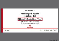 Fosphenytoin Coupon - Fosphenytoin twenty-five 2ml vials of 100mg PE / 2ml carton