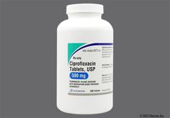 White Oblong C And 94 - Ciprofloxacin Hydrochloride 500mg Tablet