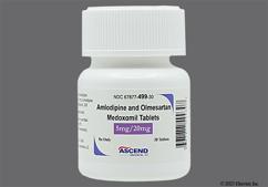 White Round A22 - Amlodipine / Olmesartan Medoxomil 5mg-20mg Tablet
