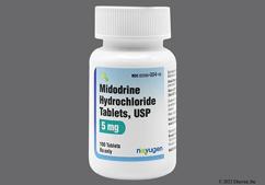 White Round N And 5 - Midodrine Hydrochloride 5mg Tablet