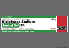 yellow - Diclofenac Sodium 3% Topical Gel