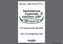 yellow - Testosterone Cypionate 200mg / mL in Oil for Injection
