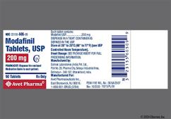 White Oblong Ac 133 - Modafinil 200mg Tablet