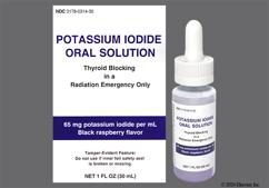 Potassium Iodide Coupon - Potassium Iodide 30ml of 65mg/ml bottle of oral solution