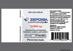 Zeposia Coupon - Zeposia 0.92mg capsule