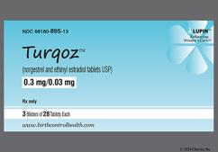 Turqoz Coupon - Turqoz 28 tablets of 0.03mg/0.3mg package