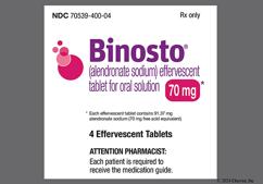 Binosto Coupon - Binosto 4 effervescent tablets of 70mg dose pack