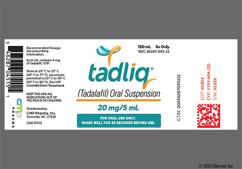 Tadliq Coupon - Tadliq 150ml of 20mg/5ml bottle of oral solution