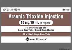 Arsenic Trioxide Coupon - Arsenic Trioxide 10ml of 10mg/10ml vial