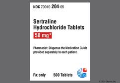 Blue Oblong G 75 - Sertraline Hydrochloride 50mg Tablet