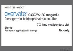 Oxervate Coupon - Oxervate 7 vials of 20mcg/ml carton