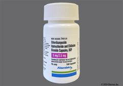 Green A 333 - Chlordiazepoxide Hydrochloride / Clidinium Bromide 5mg-2.5mg Capsule
