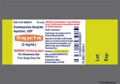 Cisatracurium Coupon - Cisatracurium 5ml of 2mg/ml vial