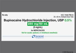 colorless - Bupivacaine Hydrochloride 0.5% Solution for Injection