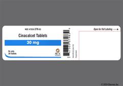 Green Oval 379 - Cinacalcet Hydrochloride 30mg Tablet