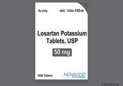 White Oval M L And 15 - Losartan Potassium 50mg Tablet
