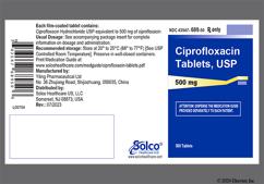 White Oval Y102 - Ciprofloxacin Hydrochloride 500mg Tablet