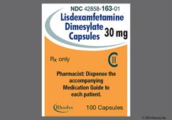 Orange And White Rp 30Mg - Lisdexamfetamine Dimesylate 30mg Capsule