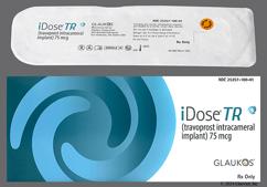 Idose TR Coupon - Idose TR ocular implant of 75mg carton