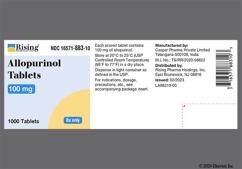 White Round Zyloprim 100 - Allopurinol 100mg Tablet