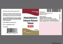 Yellow Oblong 100 - Posaconazole 100mg Delayed-Release Tablet