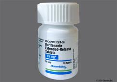 Peach Round L409 - Darifenacin Hydrobromide 15mg Extended-Release Tablet