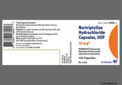 Green And White Nortriptyline M 10 Mg - Nortriptyline Hydrochloride 10mg Capsule