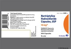 Green And White Nortriptyline M 10 Mg - Nortriptyline Hydrochloride 10mg Capsule