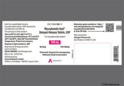 Myfortic Coupon - Myfortic 180mg tablet