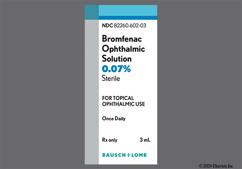Bromfenac Coupon - Bromfenac 3ml of 0.07% eye dropper